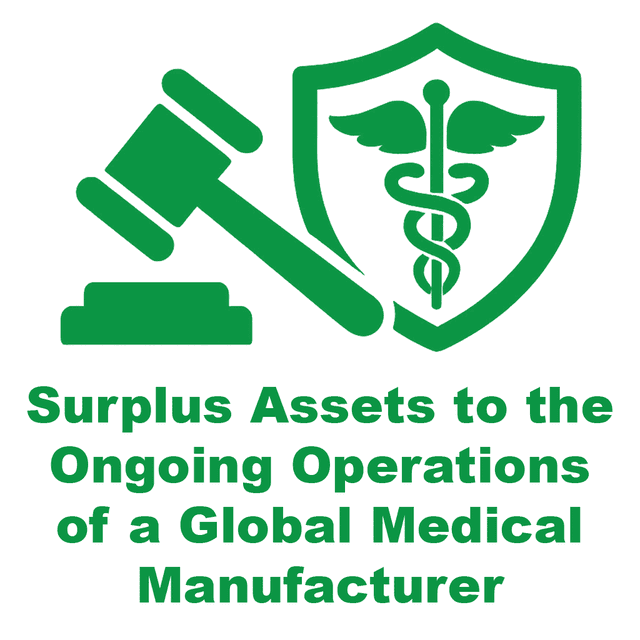 Surplus Assets to the Ongoing Operations of a Global Medical Manufacturer + More!