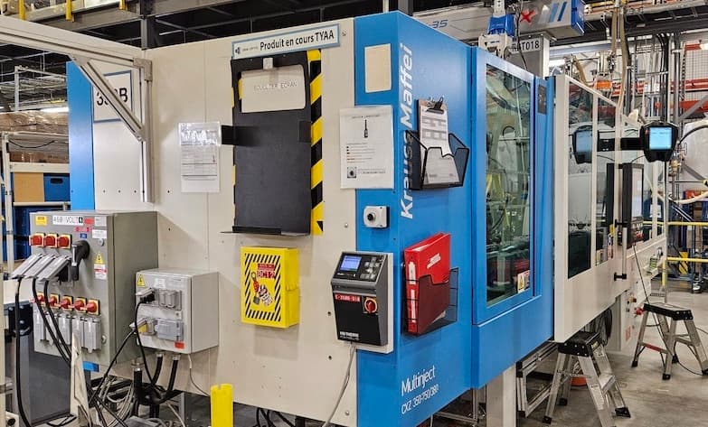 Used 2013 Krauss Maffei KM 350-750-380 - 2-Shot Injection Molding Machines: Horizontal