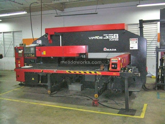 Used 1998 Amada Vipros 358 King Punches, Turret, CNC