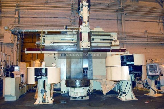 Used 1986 Schiess 16 DSC W/ Live Milling & Drilling Machining Centers, Vertical