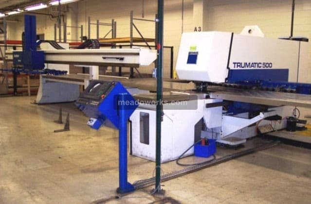 Used 1993 Trumpf TC500 CNC Turret Punch Press w/ SheetMaster Punches, Turret, CNC