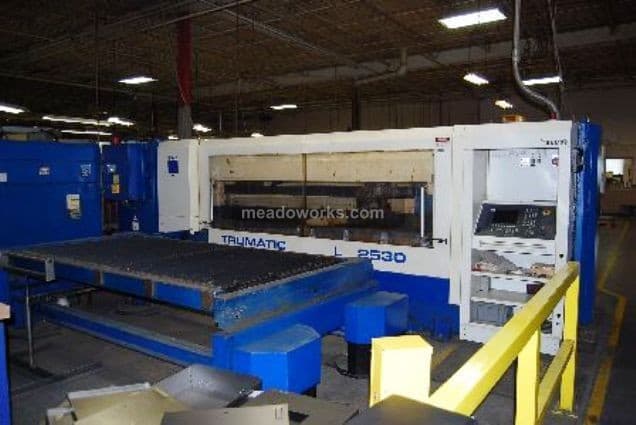 Used 1999 Trumpf TCL-2530 CNC Dual Pallet Flying Optic laser Laser Cutters