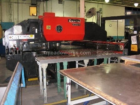 Used Amada PEGA 357 CNC Turret Punch Press Punches, Turret, CNC