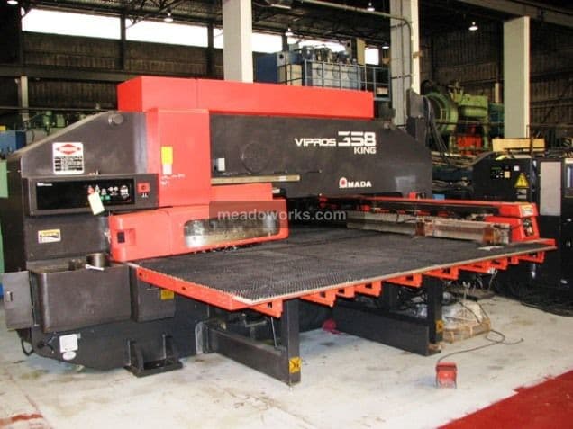 Used 1996 Amada VIPROS 358 King Turret Punch Press Punches, Turret, CNC
