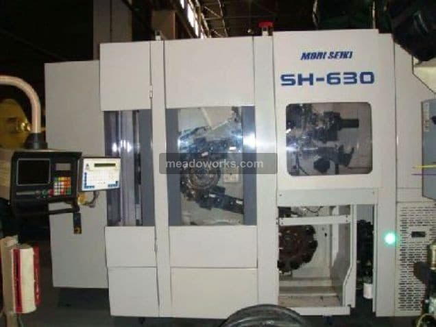 Used 2000 Mori Seiki SH630 Horizontal Machining Center Machining Centers, Horizontal