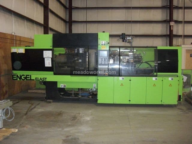 Used 2004 Engel Elast 280/200 US EC100 Tie Barless Rubber Press Injection Molding Machines: Rubber