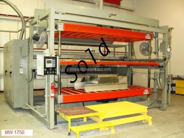 Used 2002 Comet Industries C104S Single Station Thermoformer Thermoforming Equipment