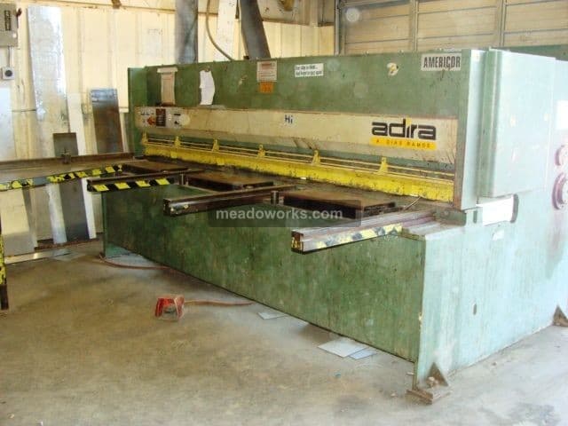 Used 1994 Adira GHR-0630 Hydraulic Shear Shears, Power
