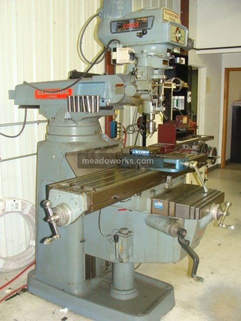 Used Clausing FV-300 Mills, Vertical