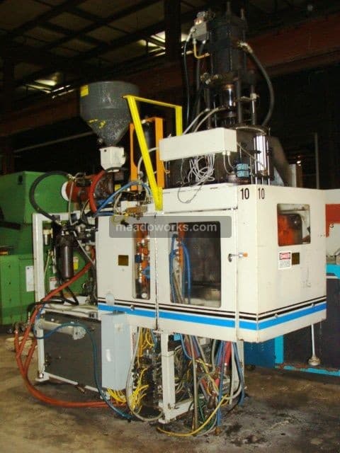 Used 1993 Cincinnati Milacron E-50-5-1000 Accumulator Extrusion Blow Molder Blow Molding Machinery