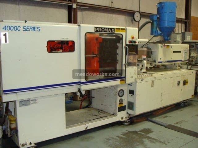 Used Promax 4000C Series Injection Molding Machines: Horizontal