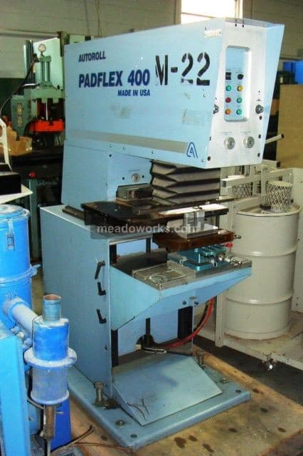 Used Autoroll Padflex 400 Pad Printers