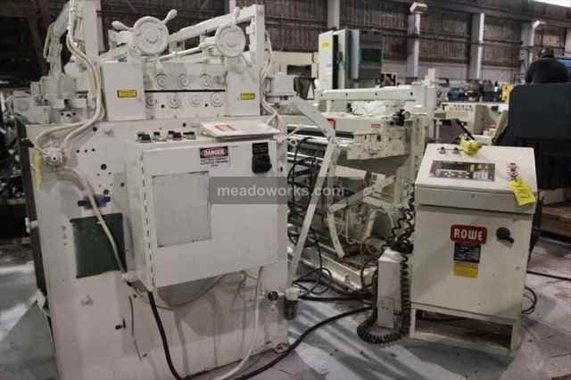 Used 1995 Rowe International ROWE 20050-DSV Servo Coil Feed Line Coil Feeds Lines