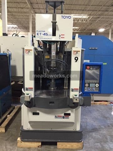 Used 2011 Toyo ET-45VR2 Vertical/Vertical - All Electric Injection Molding Machines: Vertical
