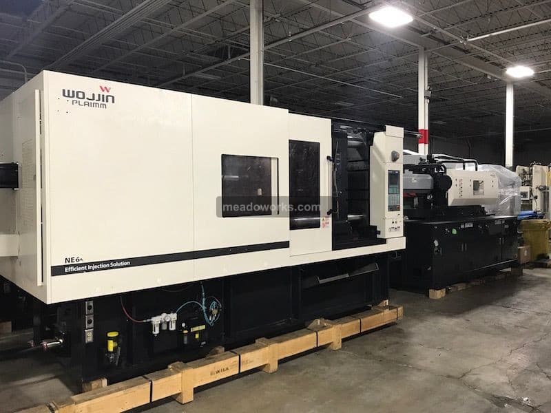 Used 2013 Woojin NE640 Injection Molding Machines: Horizontal