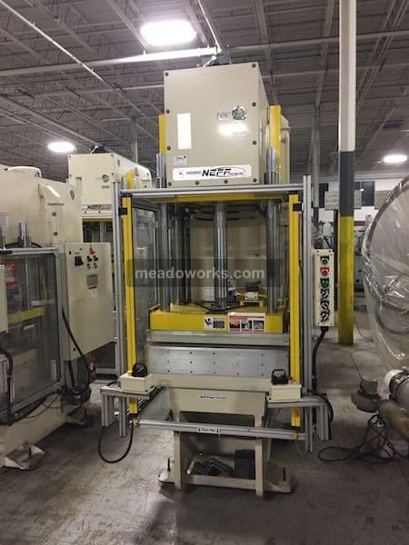Used Neff Press DF25-5HS-U Presses, Hydraulic Gap