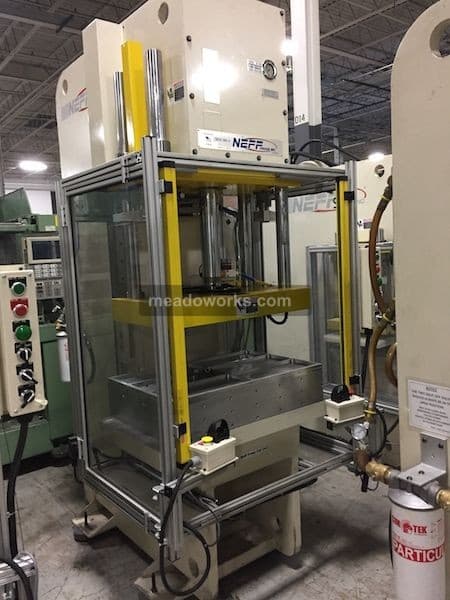 Used Neff Press DF25-5HS-U Presses, Hydraulic Gap
