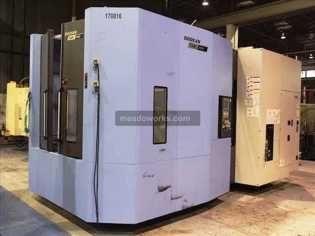 Used 2016 Doosan NHP8000 Machining Centers, Horizontal
