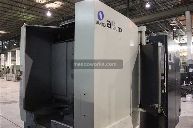 Used 2012 Makino A51NX 4-Axis Machining Centers, Horizontal