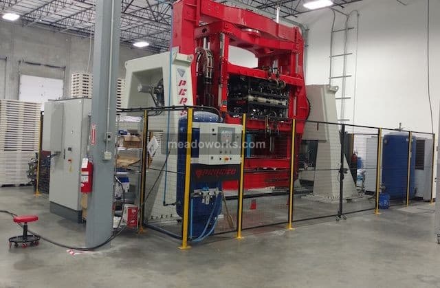 Used 2012 Persico Leonardo Super LM-0-20/20 Rotational Molding Machinery