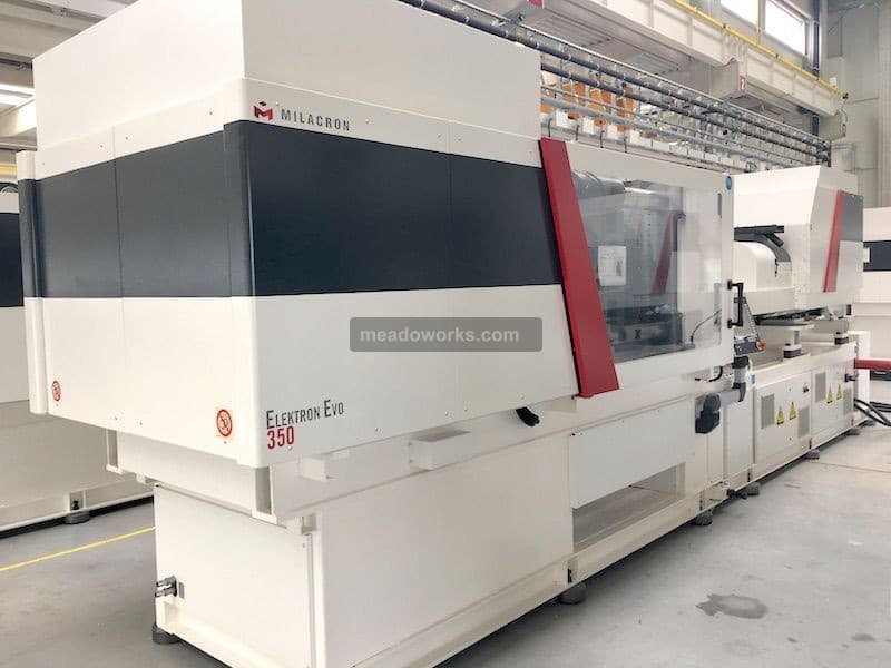 Used 2017 Milacron Elektron EVO 350 - All Electric Injection Molding Machines: Horizontal