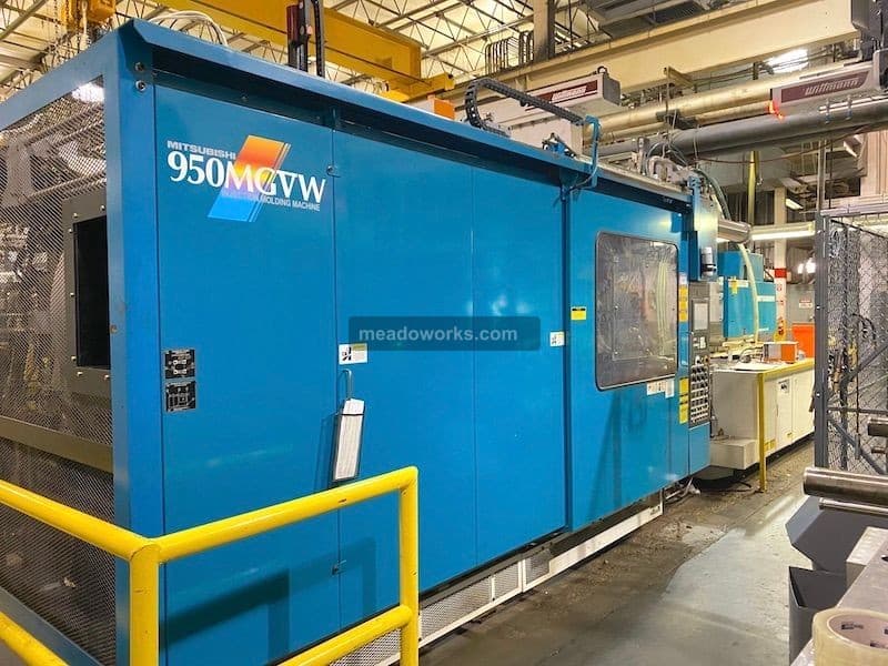 Used 2007 Mitsubishi 950MGVW-160 Injection Molding Machines: Horizontal