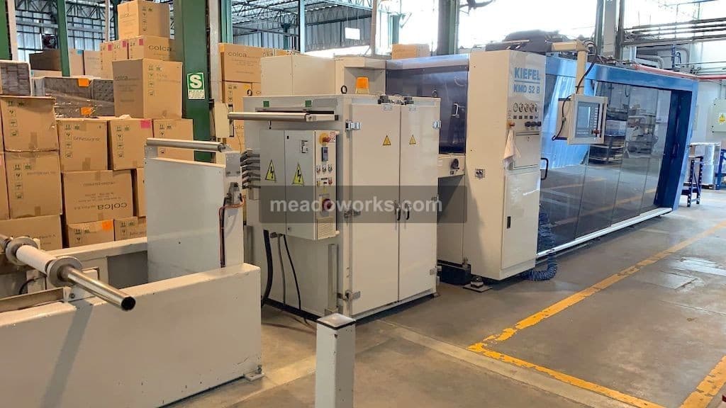 Used 2010 Kiefel KMD 52 B Thermoformer: Inline