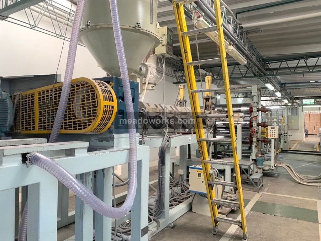 Used 2012 Victor 1000 PP Sheet Line Extrusion Lines: Sheet