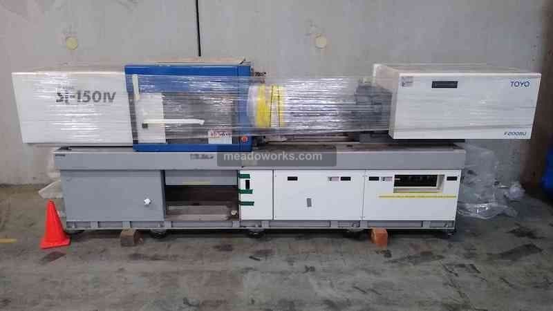 Used 2010 Toyo Si-150IV Injection Molding Machines: Horizontal