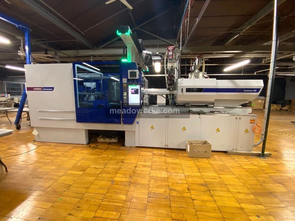Used 2017 Battenfeld EcoPower 240/1330 Injection Molding Machines: Horizontal