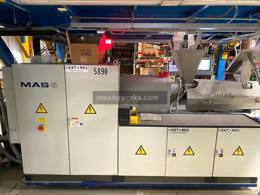 Used 2017 MAS MAS 55L Extruders: Twin Screw