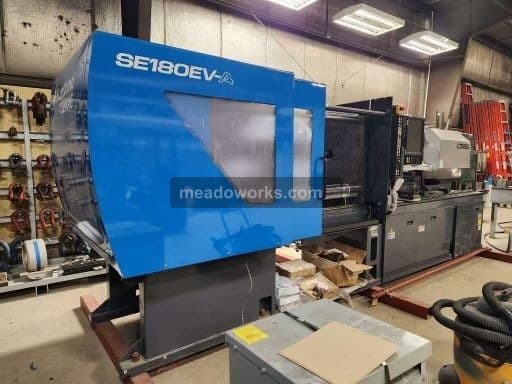 Used 2021 Sumitomo SE180EV-A - All Electric Injection Molding Machines: Horizontal