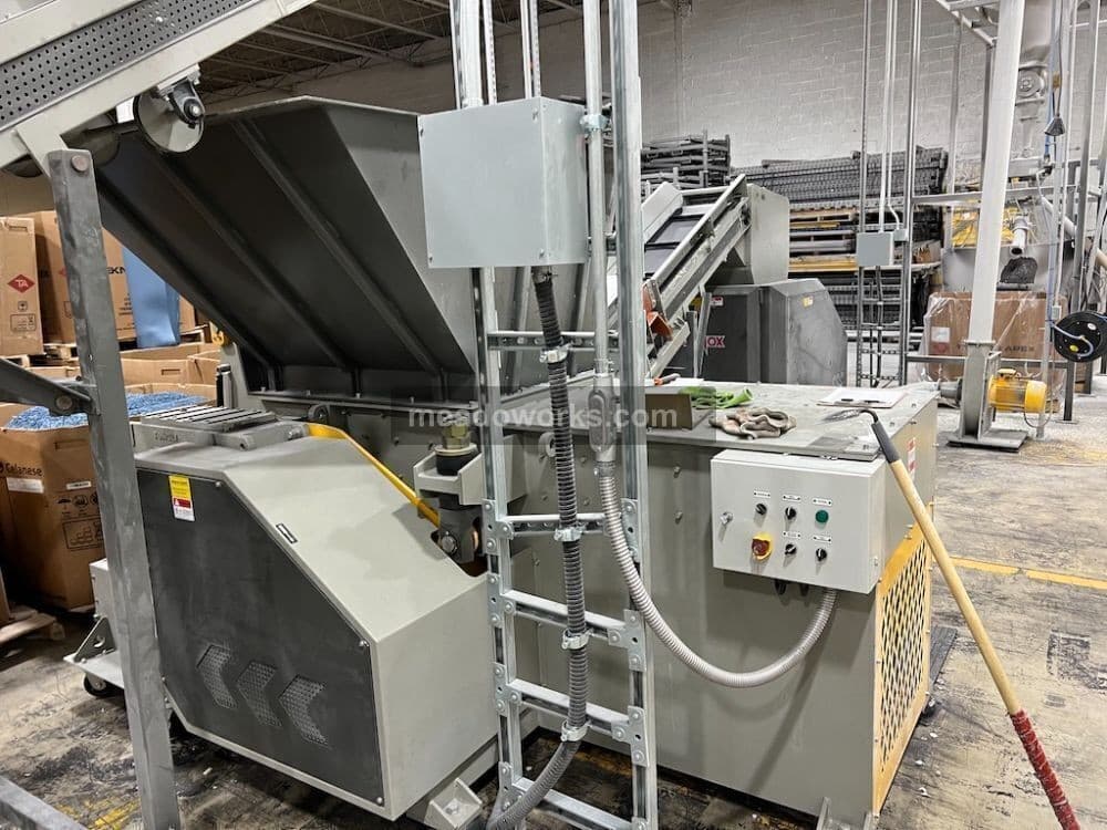 Used 2019 Genox Granulation Line Shredders