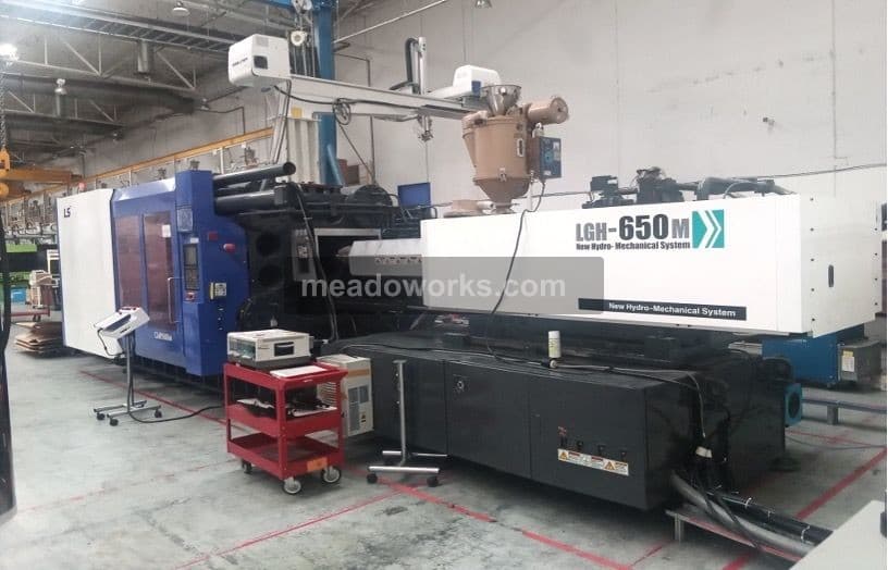 Used 2009 LS Mtron LGH-650M Injection Molding Machines: Horizontal