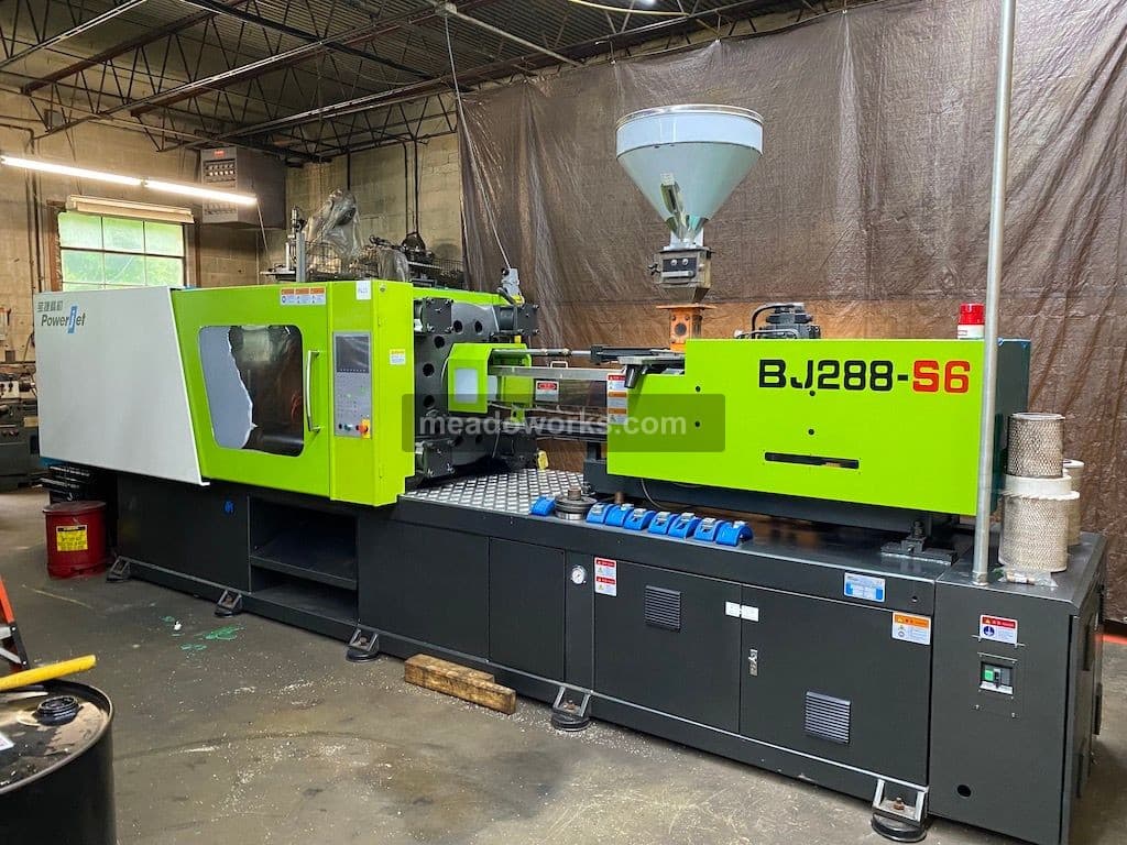Used 2019 Powerjet BJ288-S6 Injection Molding Machines: Horizontal