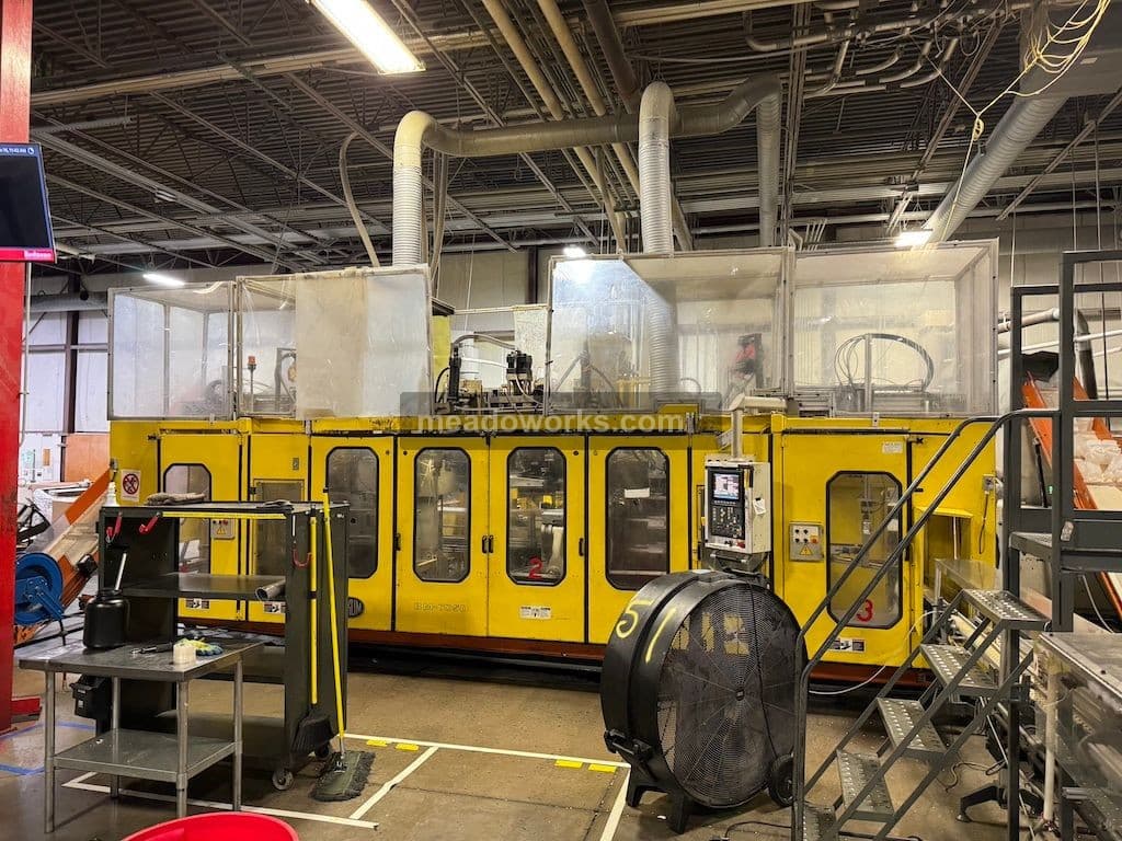 Used 2003 Bekum BM-705D Blow Molding: Continuous Extrusion
