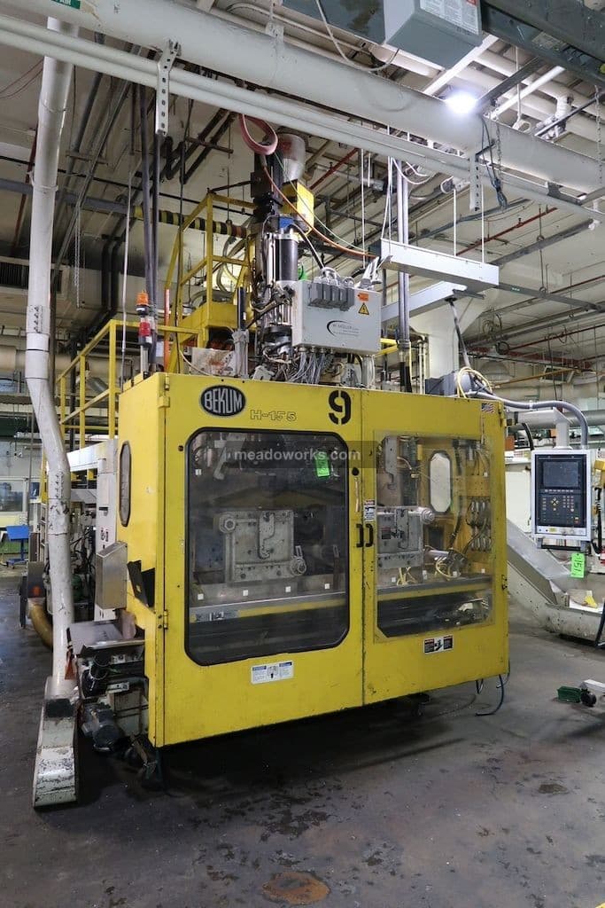 Used 2003 Bekum H155 Blow Molding: Continuous Extrusion