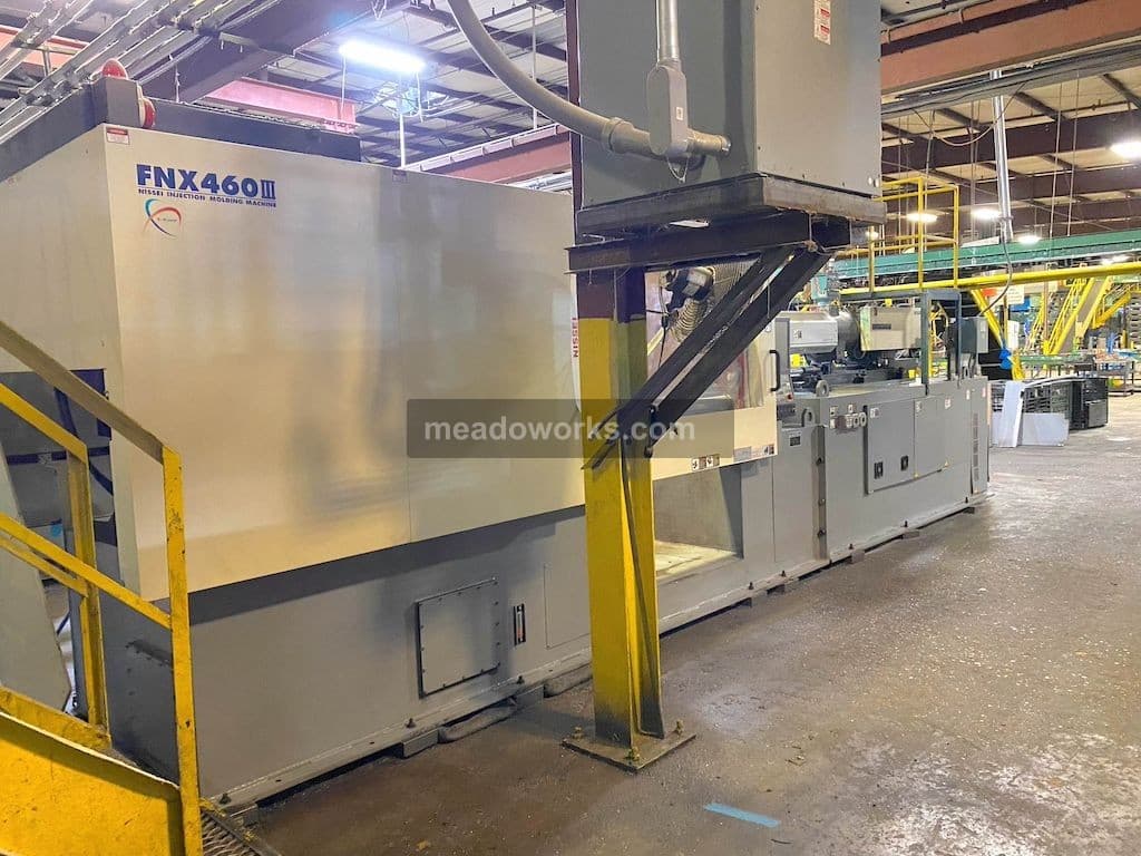 Used 2018 Nissei FNX460IIIA Injection Molding Machines: Horizontal