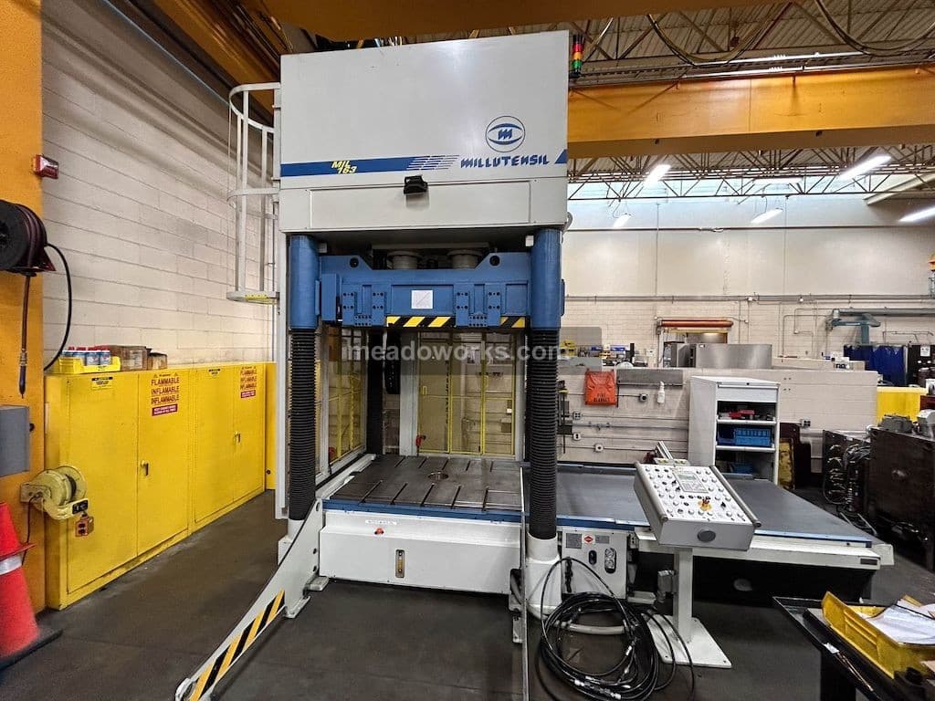 Used 2007 Millutensil MIL/163 Presses, Hydraulic 4-Post