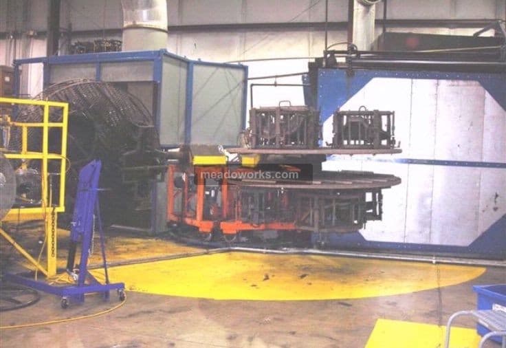 Used 1999 RotoFab 3-Station Rotational Molding Machinery