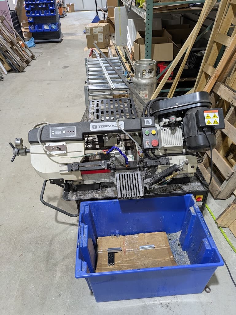 Used Tormach AF50 Saws, Band