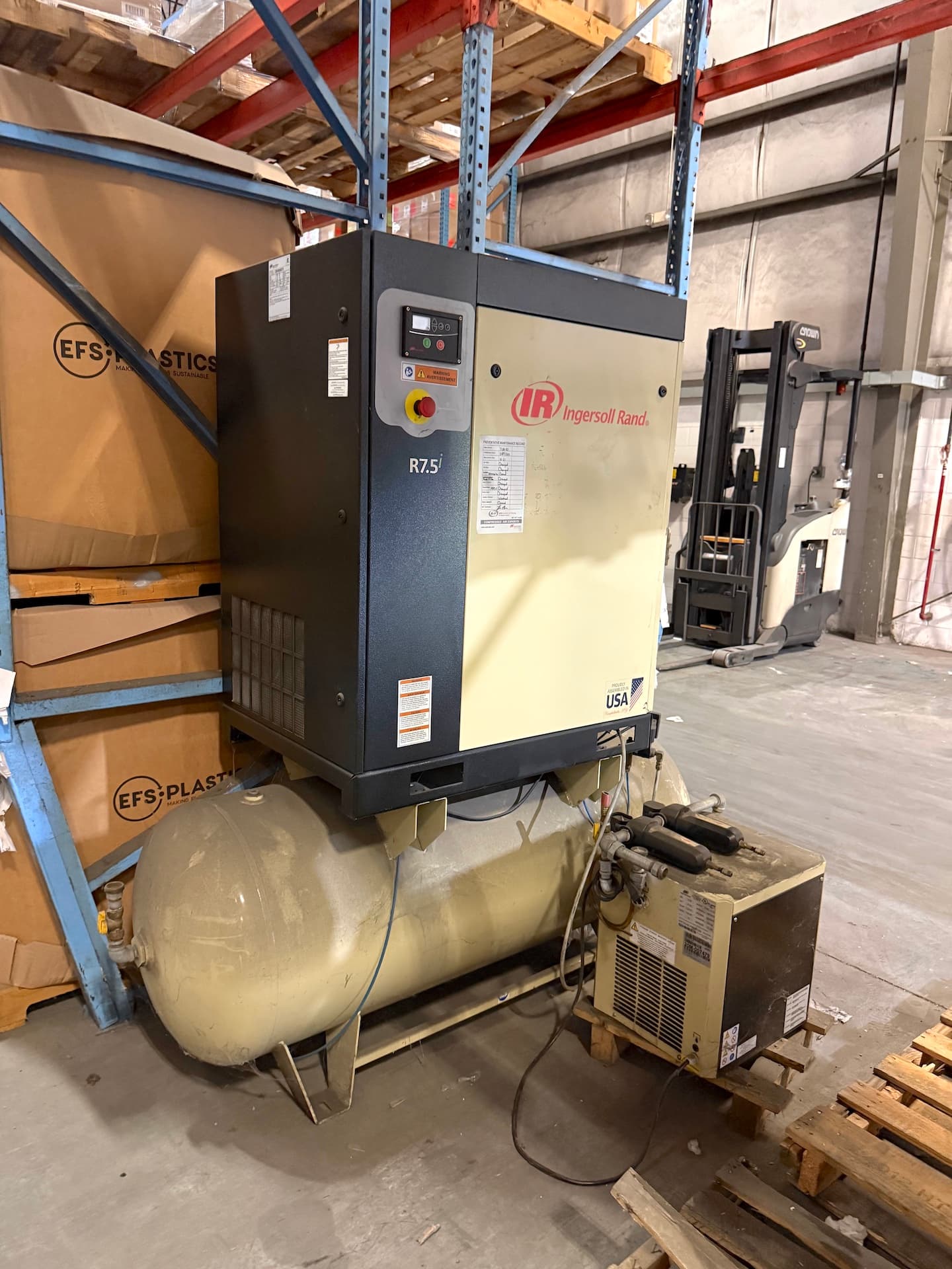 Used Ingersoll Rand r7.5ia145 Air Compressors