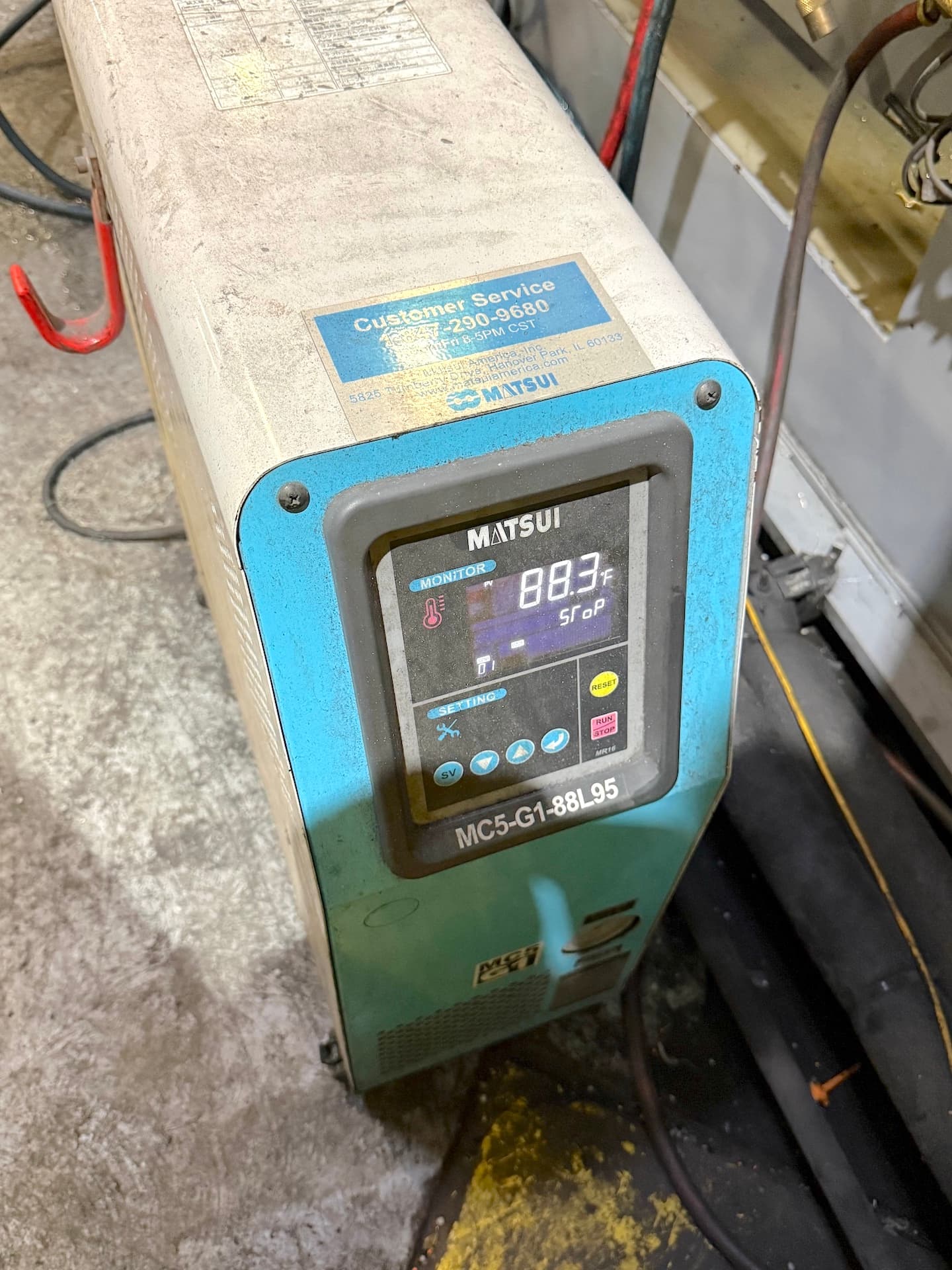 Used 2020 Matsui MC5-G1-88L Water Temperature Controllers