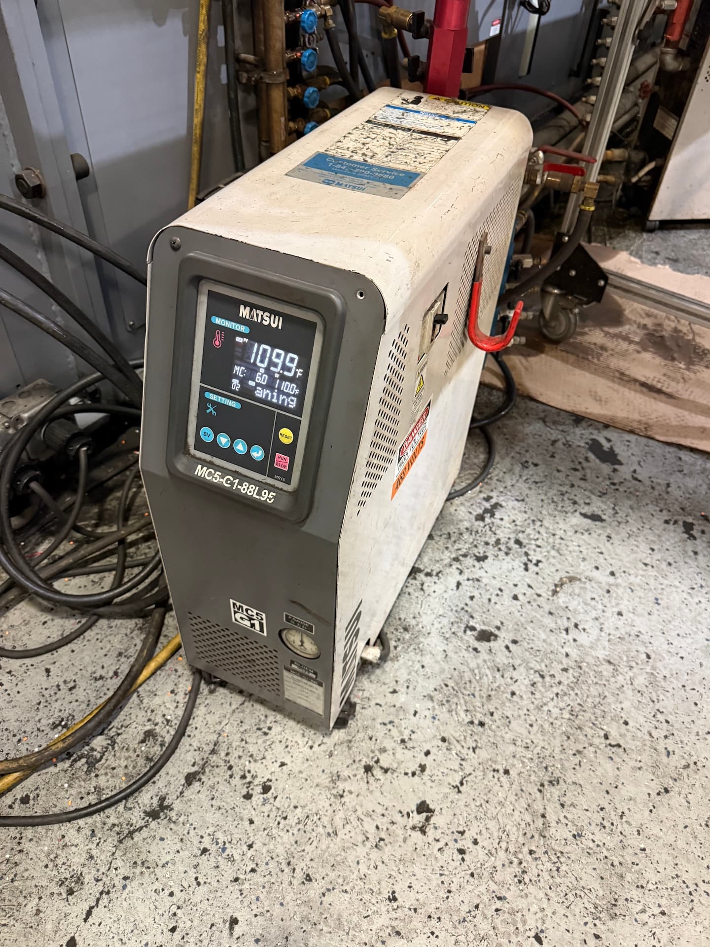 Used 2019 Matsui MC5-G1-88L Water Temperature Controllers