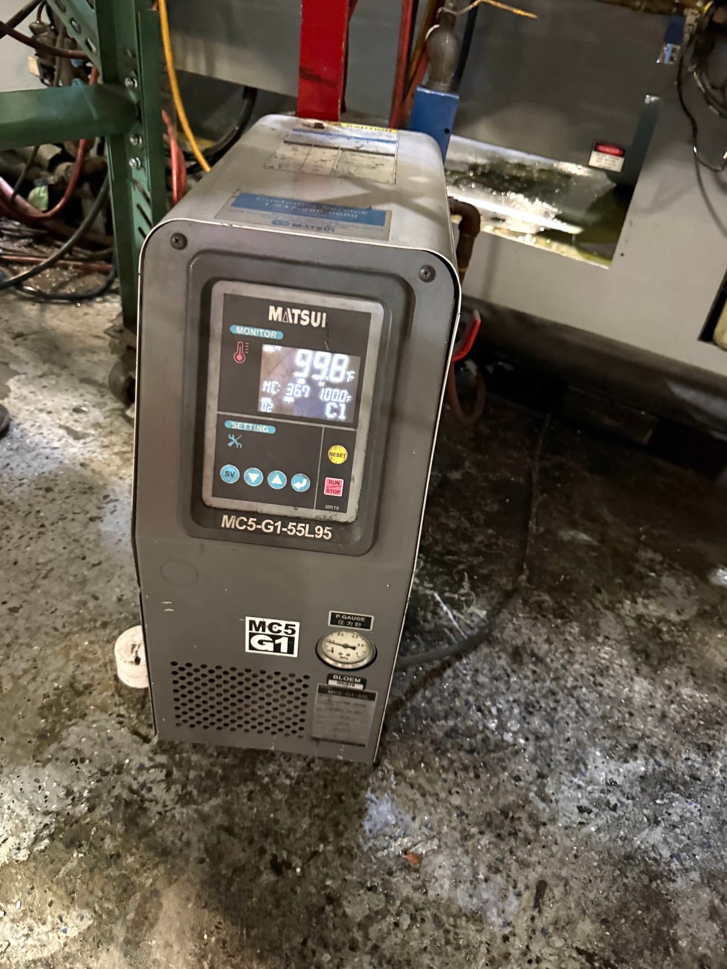 Used 2018 Matsui MC5-G1-55L Water Temperature Controllers