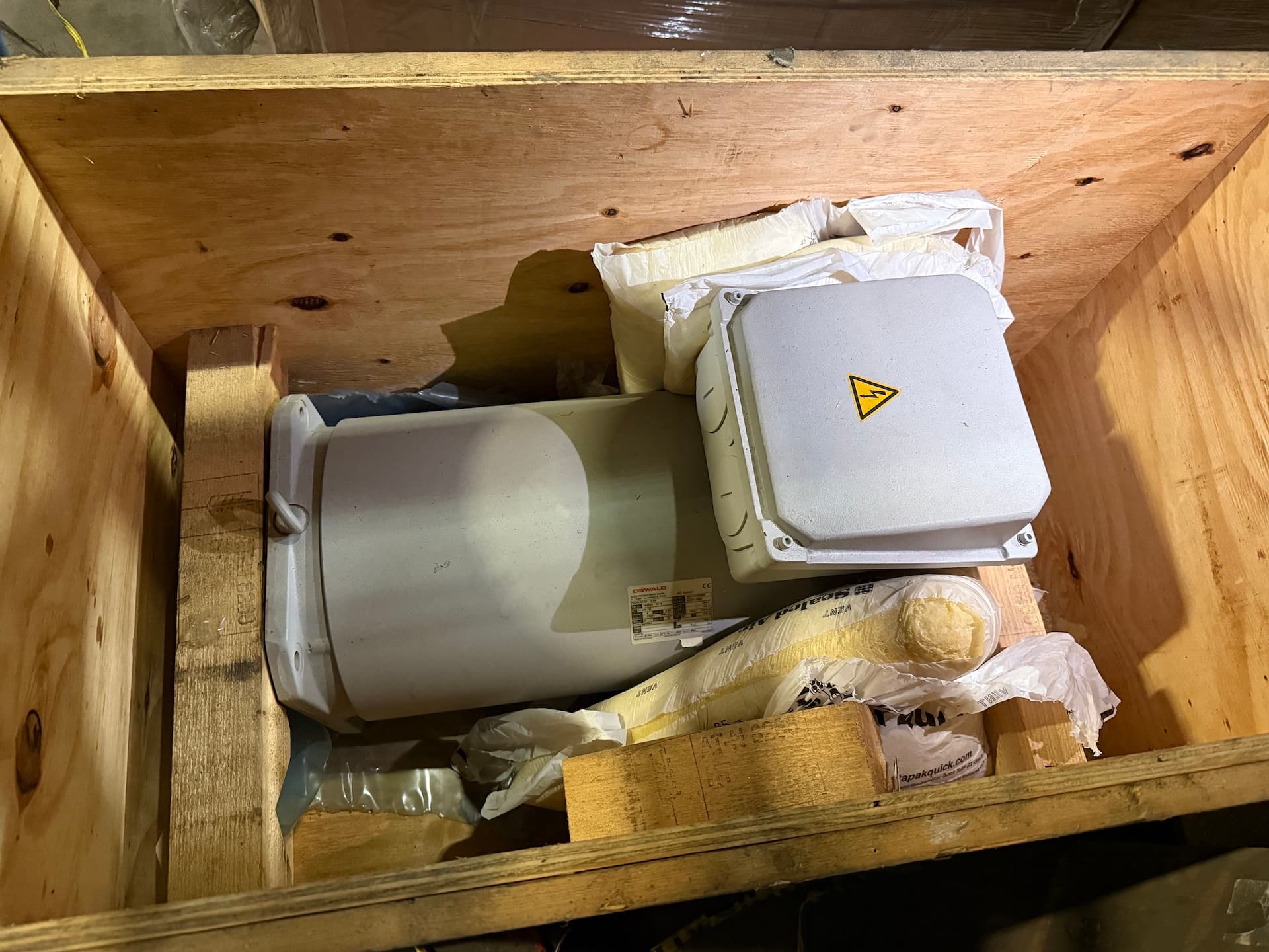 Used Oswald Industrial Motors