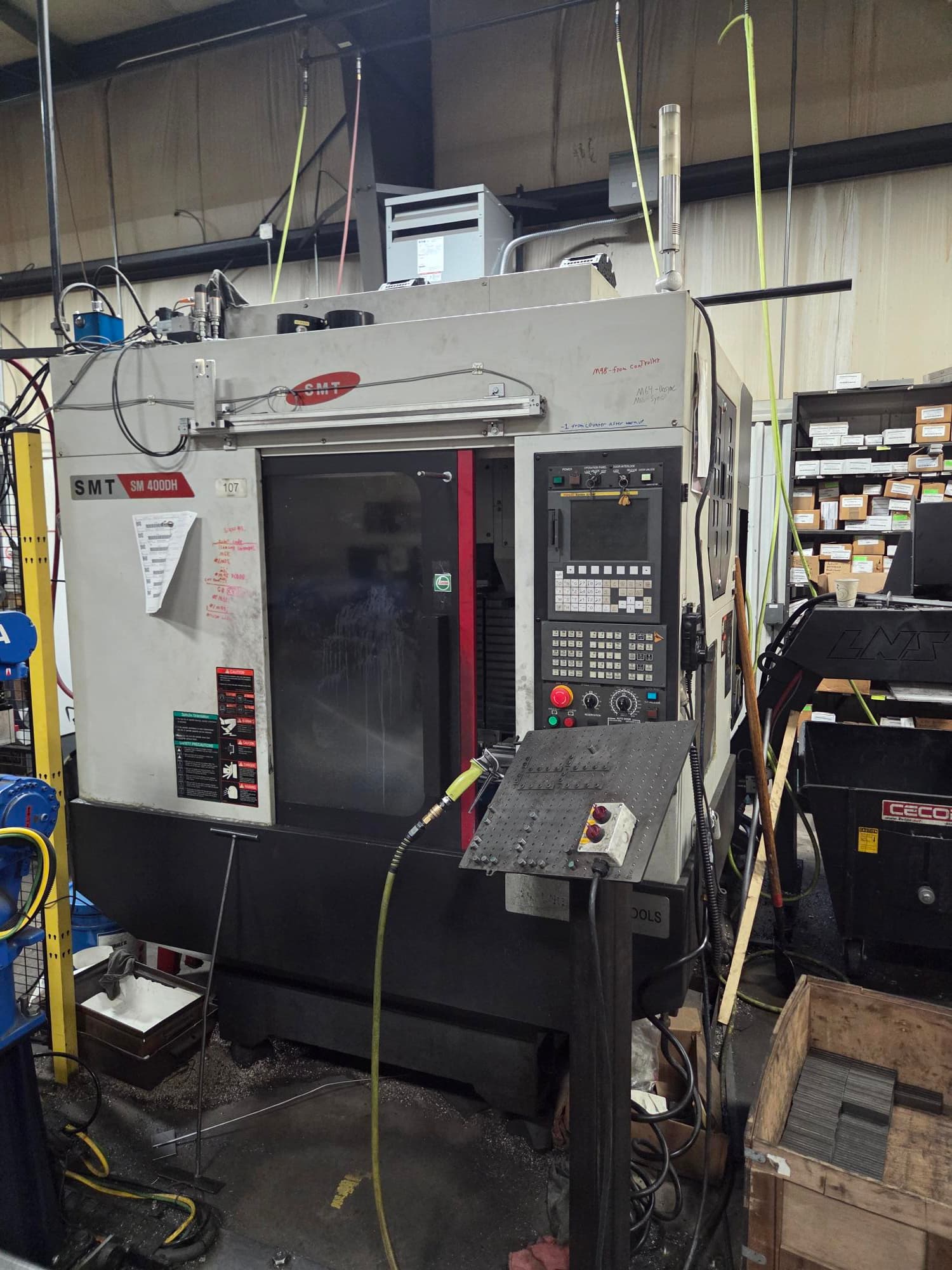 Used 2016 Samsung SM400DH Machining Centers, Vertical