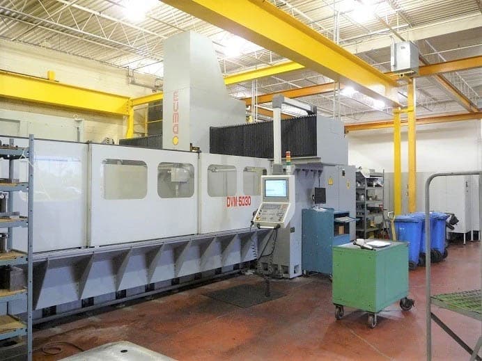 Used Eumach DVM 5030 Gantry Mills, CNC