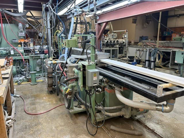 Used 2007 Davis-Standard GC 65 / GC 40 Extrusion Lines: Pipe & Profile