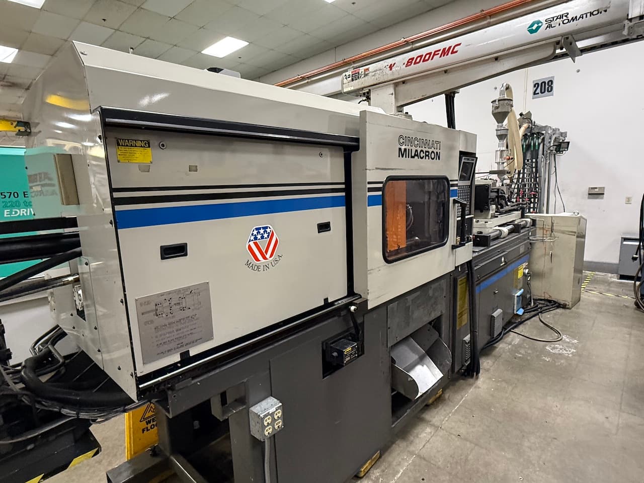 Used Cincinnati Milacron VT-165-11, Injection Molding Machines: Horizontal